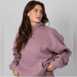 Comfrt Minimalist Hoodie in Orchid